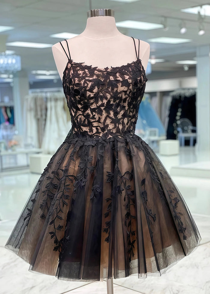 Chantalope | Black Homecoming Dress Under $200: Flawless Fit Guaranteed - Black - PromDressClub