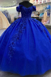 Joanna | Discover the Ultimate Royal Blue Quince Dress - Shine at Your Celebration! - Royal Blue - PromDressClub
