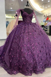 Judith | Discover the Ultimate Purple Quince Dress for Your Big Day! - Dark Purple - PromDressClub