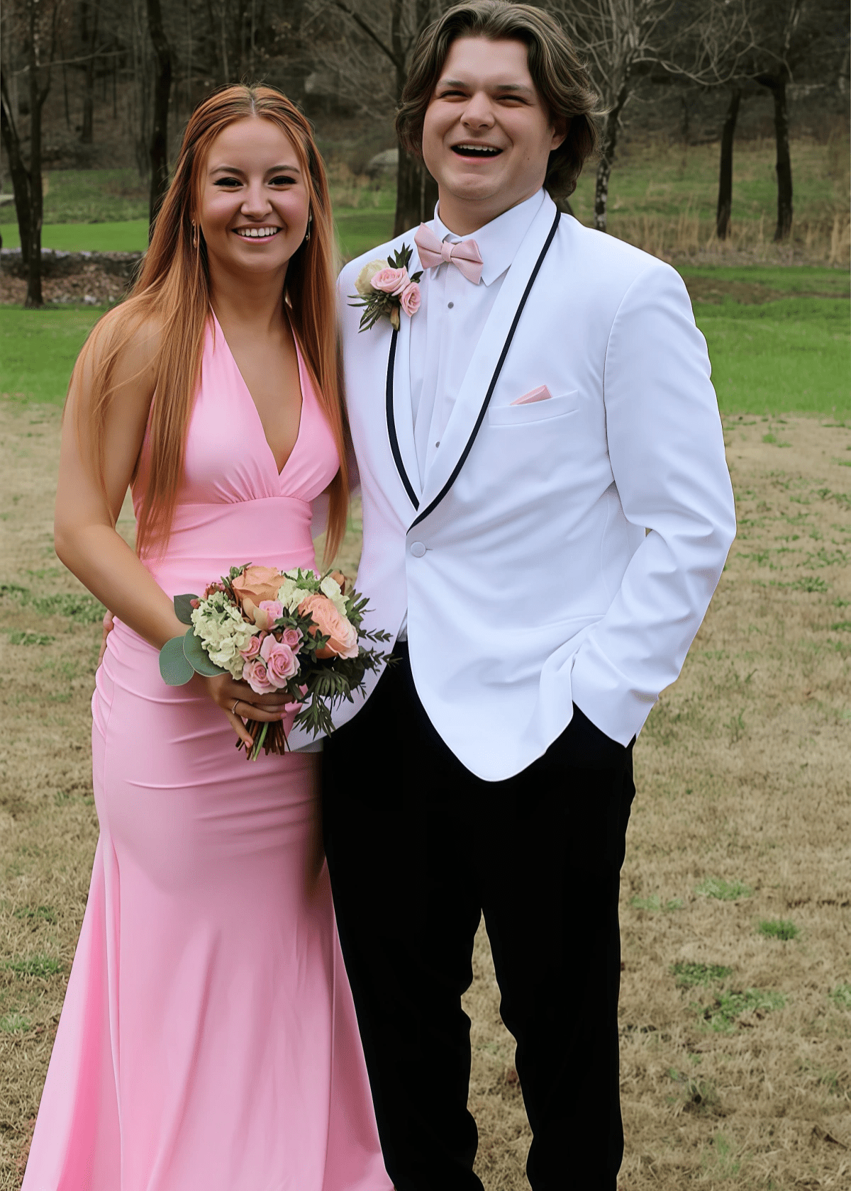 Mignon | Mermaid Plus Size Light Pink Satin Long Prom Dress Stores Near Me - Price #price_variant_lowest# - Light Pink - PromDressClub