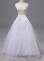 Timeless Black and White Petticoats Elevate Prom Dress Silhouettes - White - PromDressClub