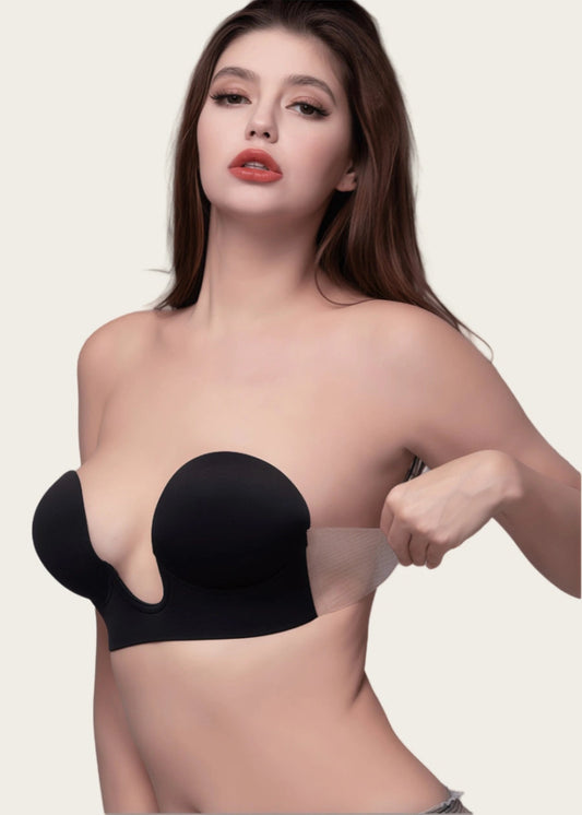Elegant Nipple Covers for Backless Bridal and Strapless Party Outfits - Black - PromDressClub 857