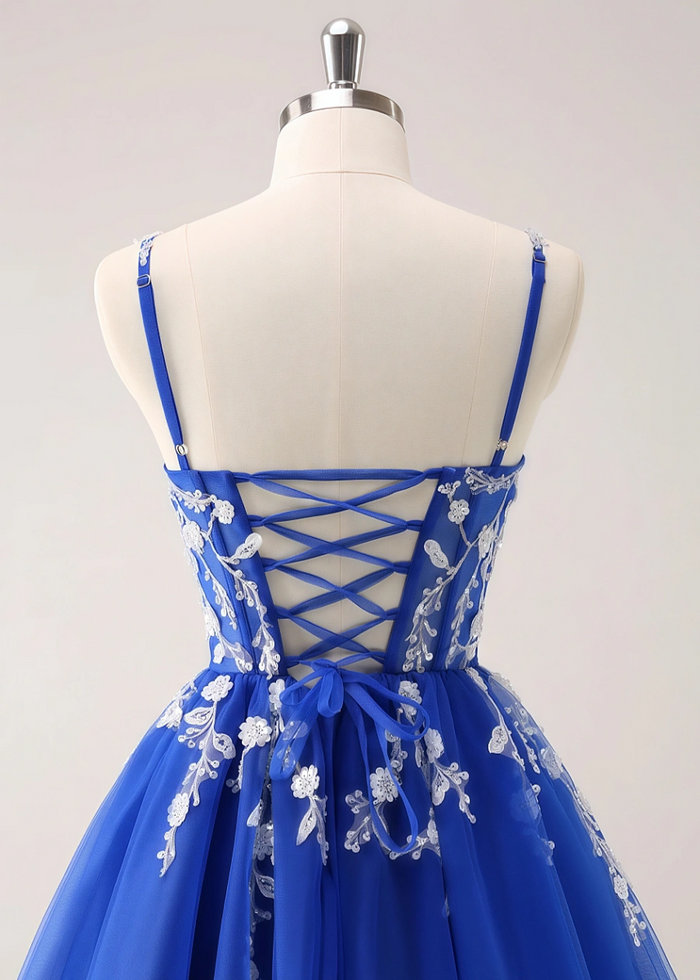 Etheldreda | Royal Blue Homecoming Dress: Unforgettable Elegance for Your Special Night - Royal Blue - PromDressClub