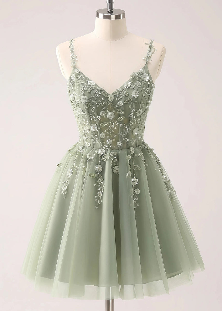 Etheldreda | Royal Blue Homecoming Dress: Unforgettable Elegance for Your Special Night - Sage - PromDressClub