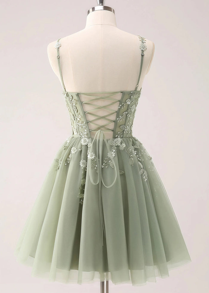 Etheldreda | Royal Blue Homecoming Dress: Unforgettable Elegance for Your Special Night - Sage - PromDressClub