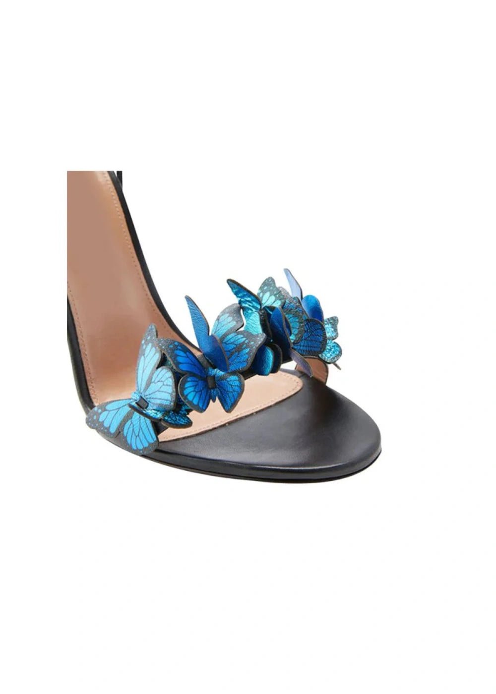 Glamorous Black and Gold Lace Up Block High Heels Sandals Shoes - Elevate Your Style for Every Occasion - Black - PromDressClub