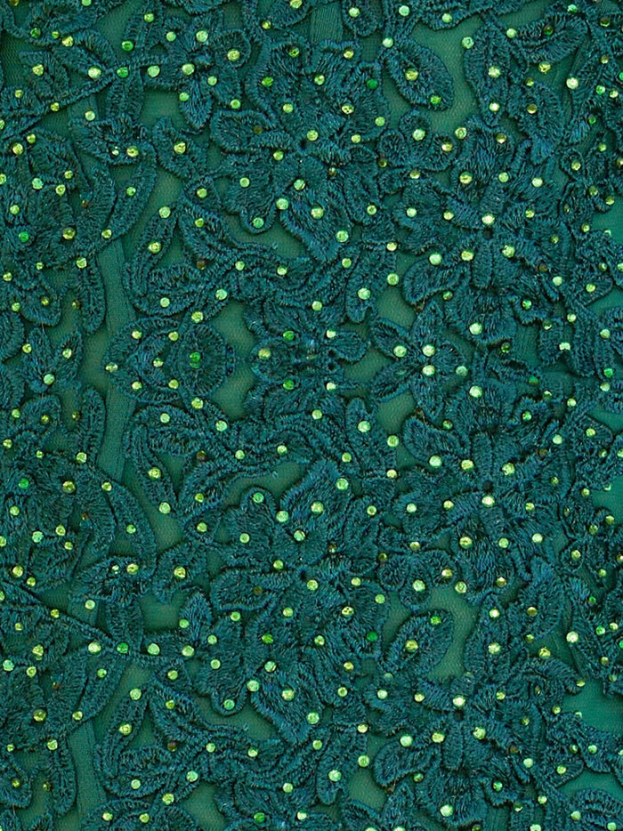 Honey |Bodycon Short Green Spaghetti Straps Homecoming Dress with Appliques - Green - PromDressClub