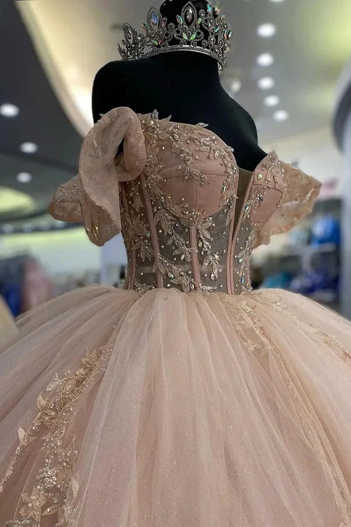 Juliana | Discover the Ultimate Pink Quince Dress for Your Dream Celebration - Light Pink - PromDressClub