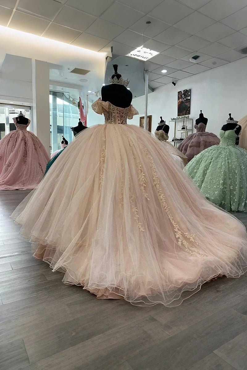 Juliana | Discover the Ultimate Pink Quince Dress for Your Dream Celebration - Light Pink - PromDressClub