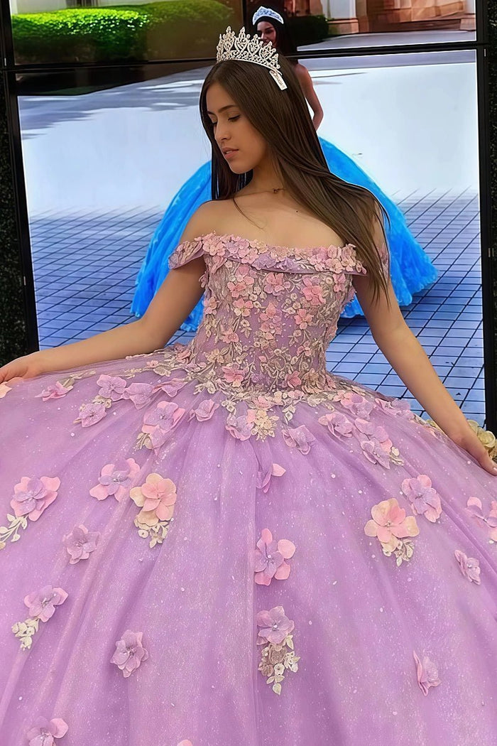 Lindsay | Own Your Spotlight in Stunning Purple Quince Dresses - Light Purple - PromDressClub