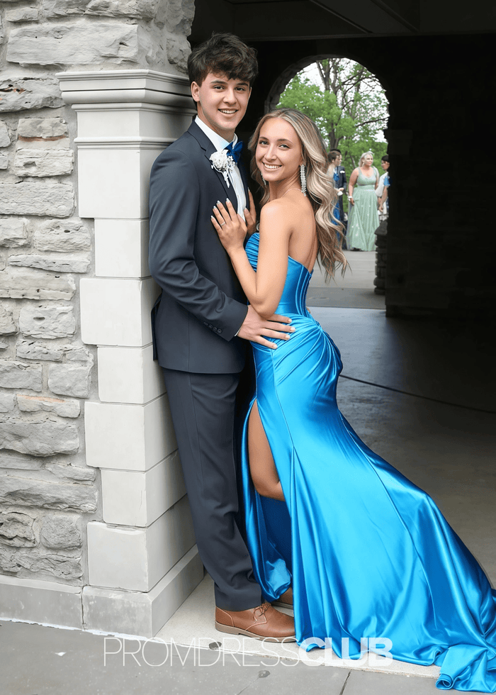 Marcia | Trumpet Mermaid Royal Blue Long Formal Dress Near Me - Price #price_variant_lowest# - Blue - PromDressClub
