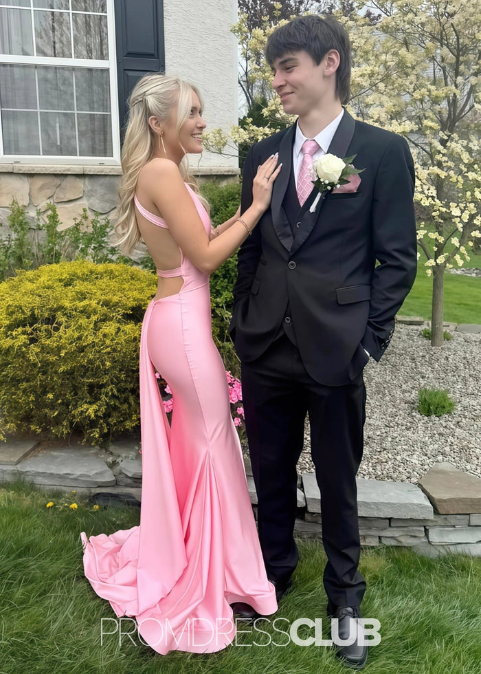 Mirabelle | Trumpet Mermaid Light Pink Maxi Prom Dress Stores Near Me - Price #price_variant_lowest# - Light Pink - PromDressClub