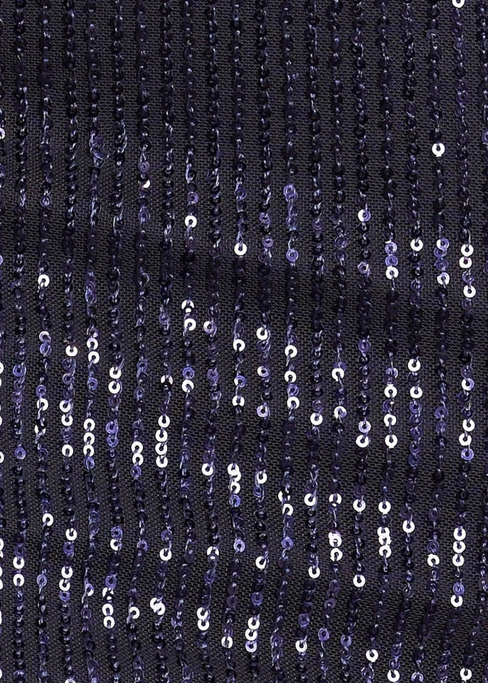 Tailor Made for You Sequin Navy Blue Hoco Dress for Homecoming Glamour - Navy Blue - PromDressClub