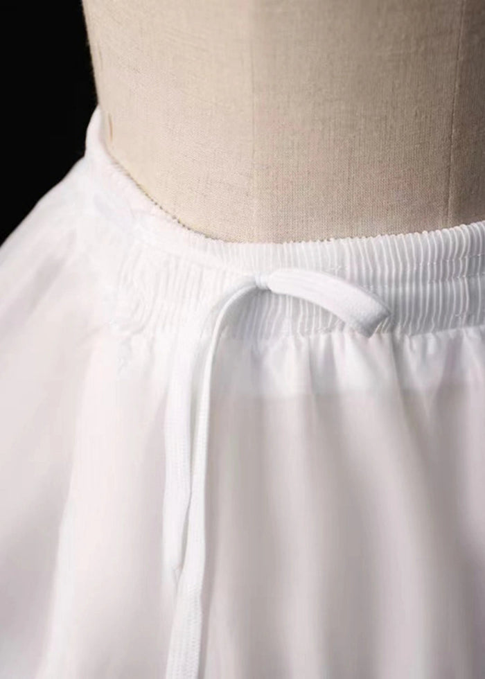 Timeless Black and White Petticoats Elevate Prom Dress Silhouettes - White - PromDressClub